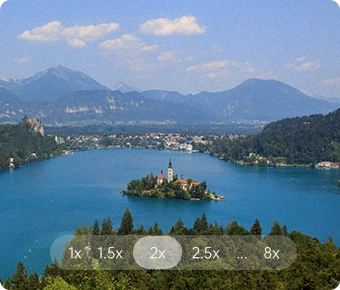 8倍变焦，无需等待聚焦，变焦过程