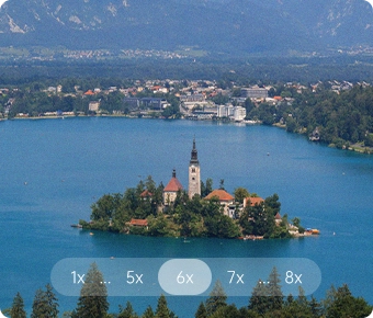 8倍变焦，无需等待聚焦，变焦过程