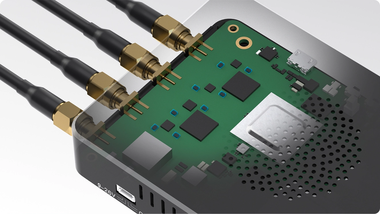 内置硬件滤波器