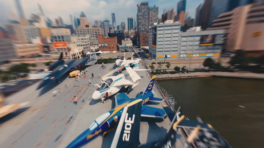 Experience the thrill of the FPV perspective