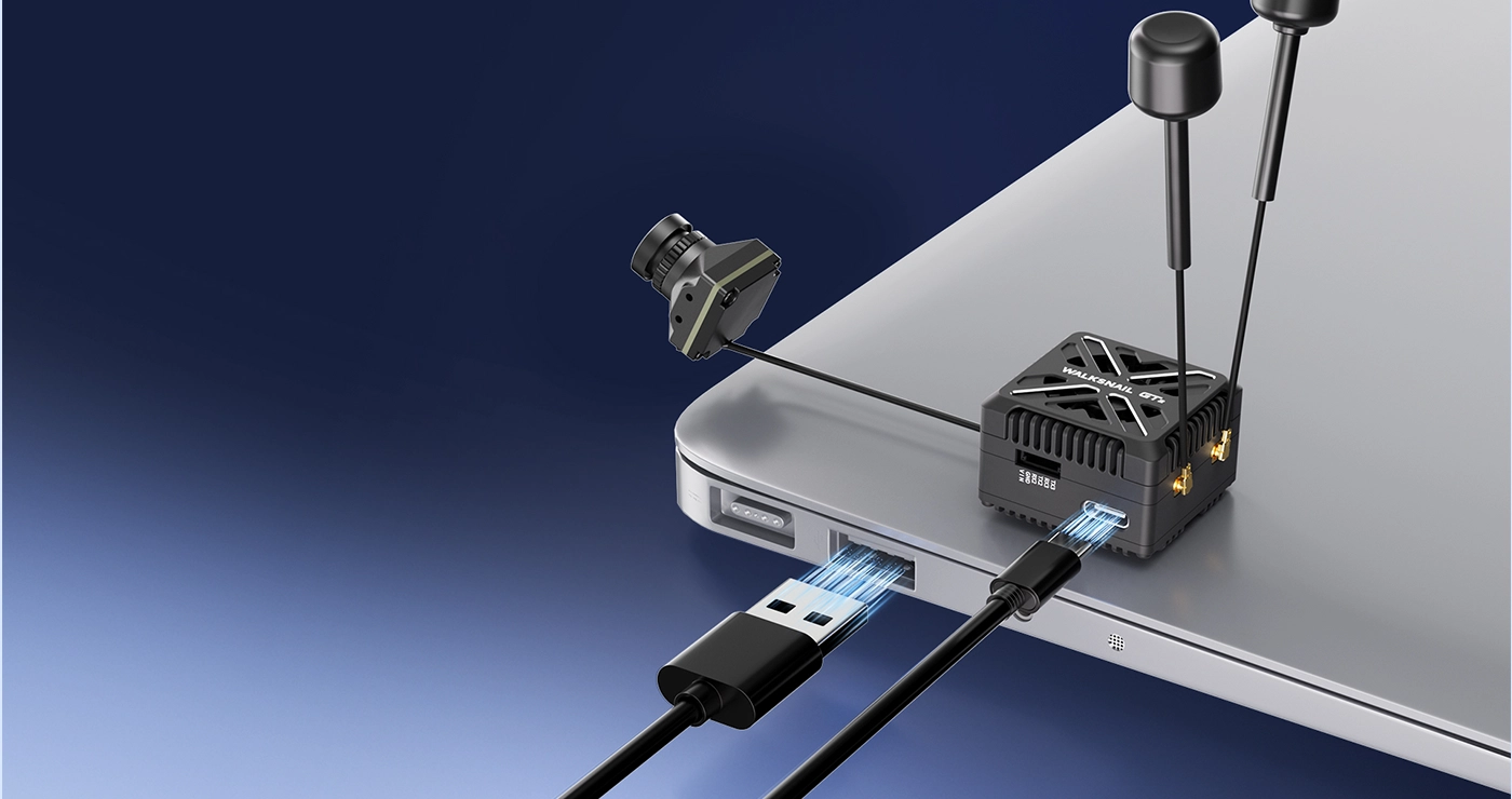 Type-C port for seamless transfers