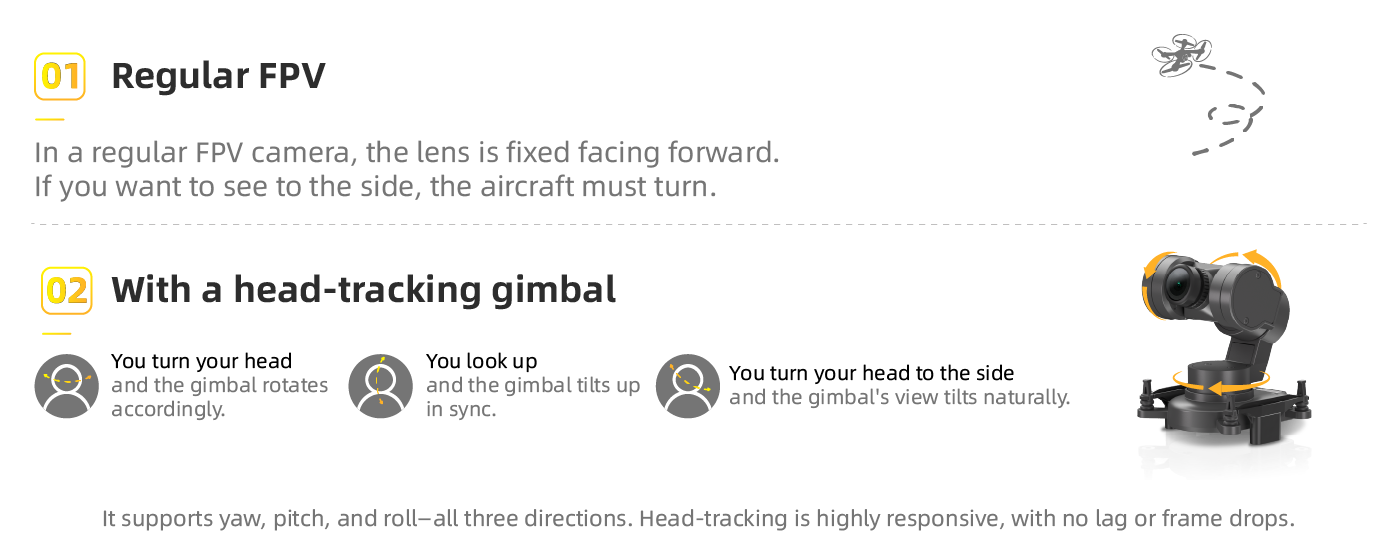 What is a head-tracking gimbal? Why do you need it?