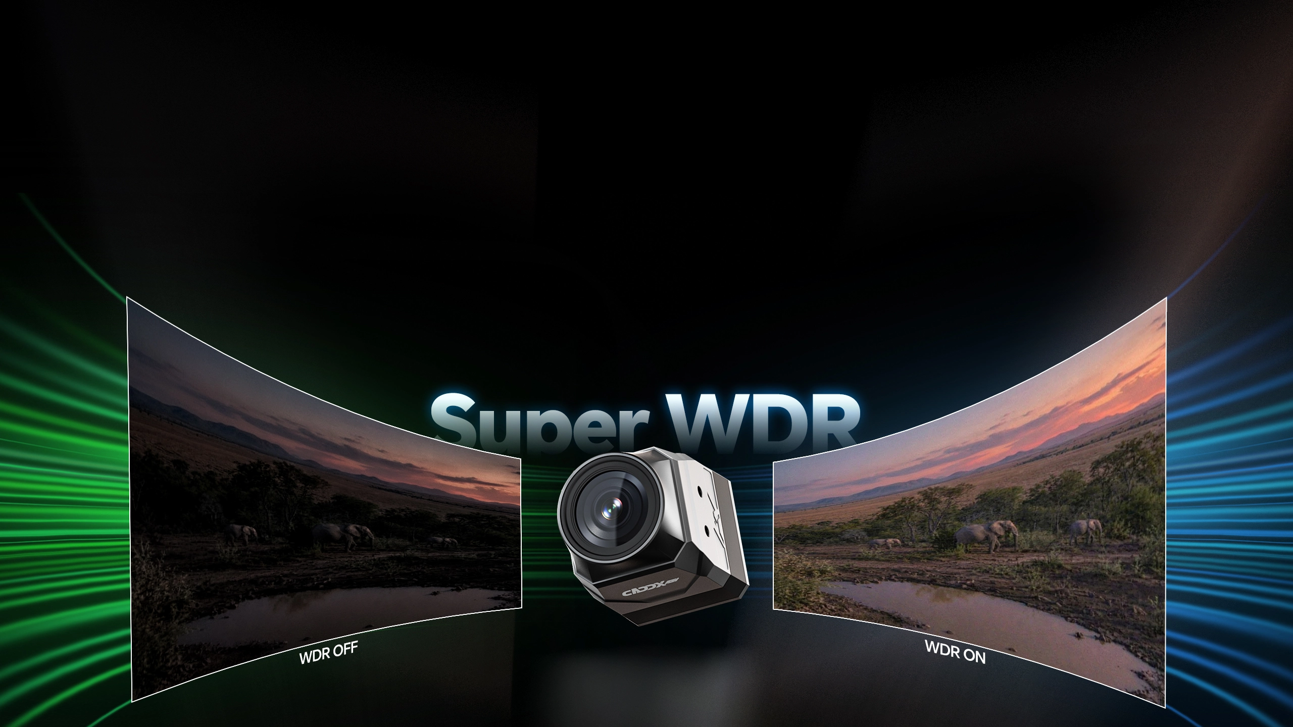 Super WDR Imaging, Capture Details in Bright & Dark Scenes